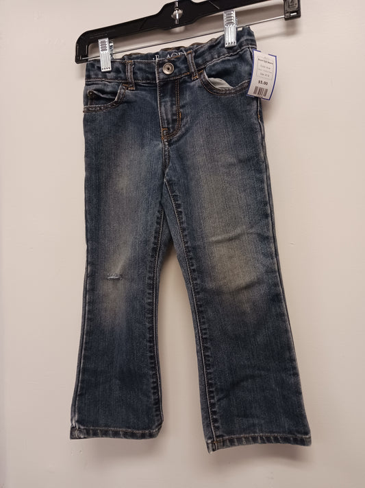 blue Childrens Place Boot Cut Jeans, 4T B