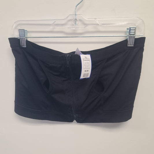 Black Joyspun Pumping Bra, XXXL