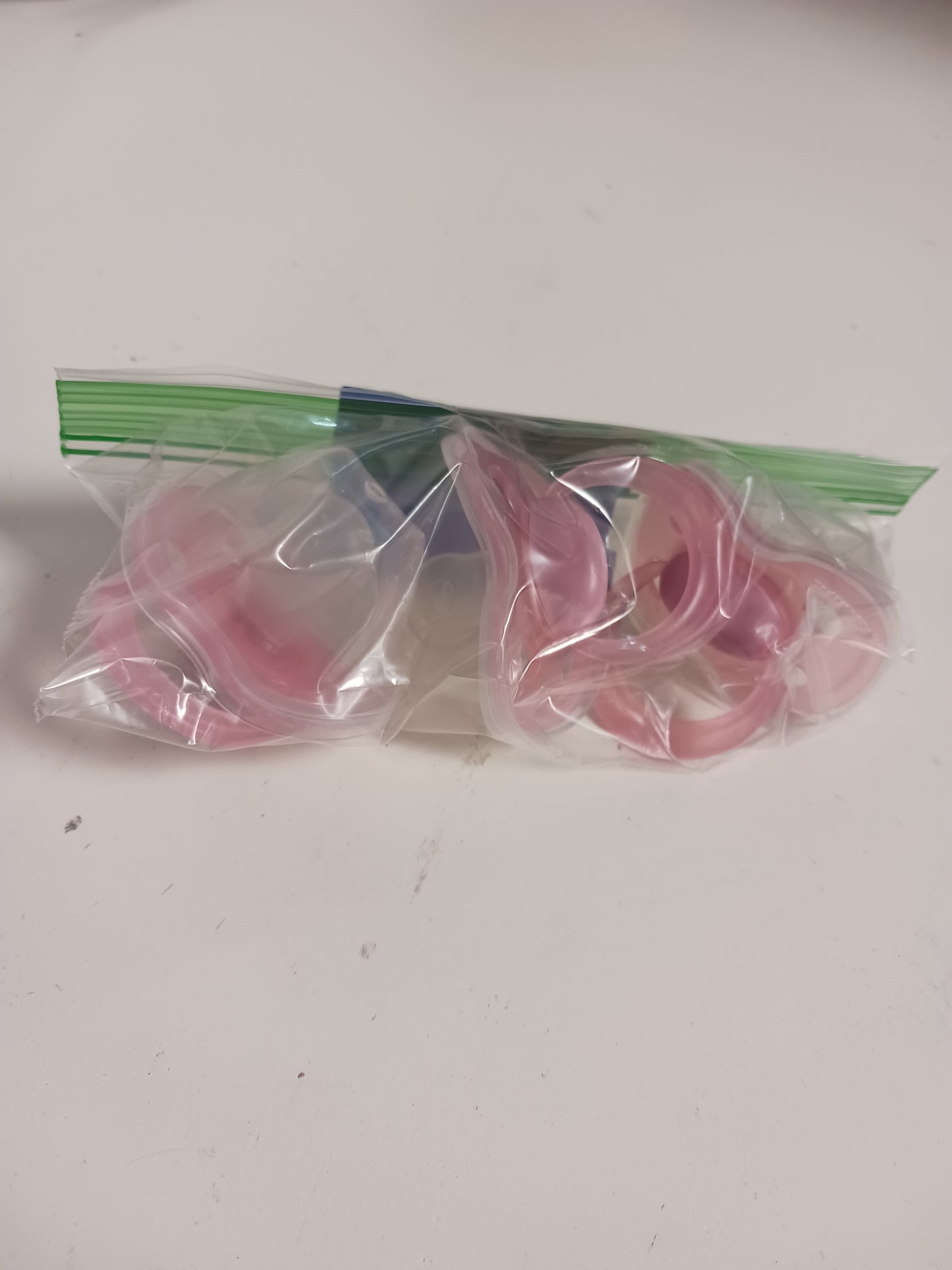 pink  Bag of 3 Pacifers