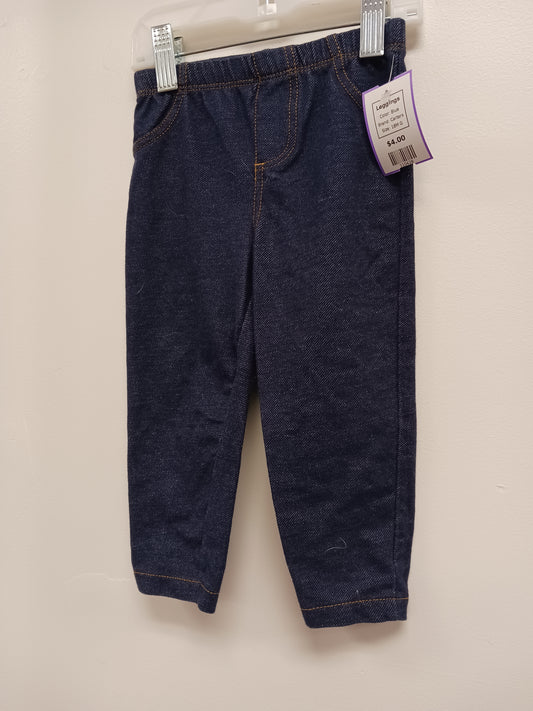 Blue Carters Leggings, 18M G