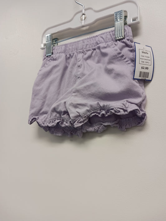 Purple Garanimals Shorts, 12M G