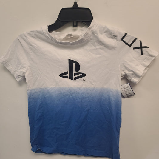 White/Blue H&M Playstation Shirt, 8 B