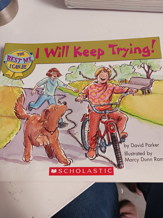 I will keep trying book