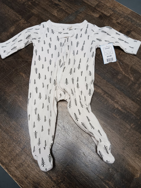 White/Grey Tree Peanut Shell Sleeper, 3M B