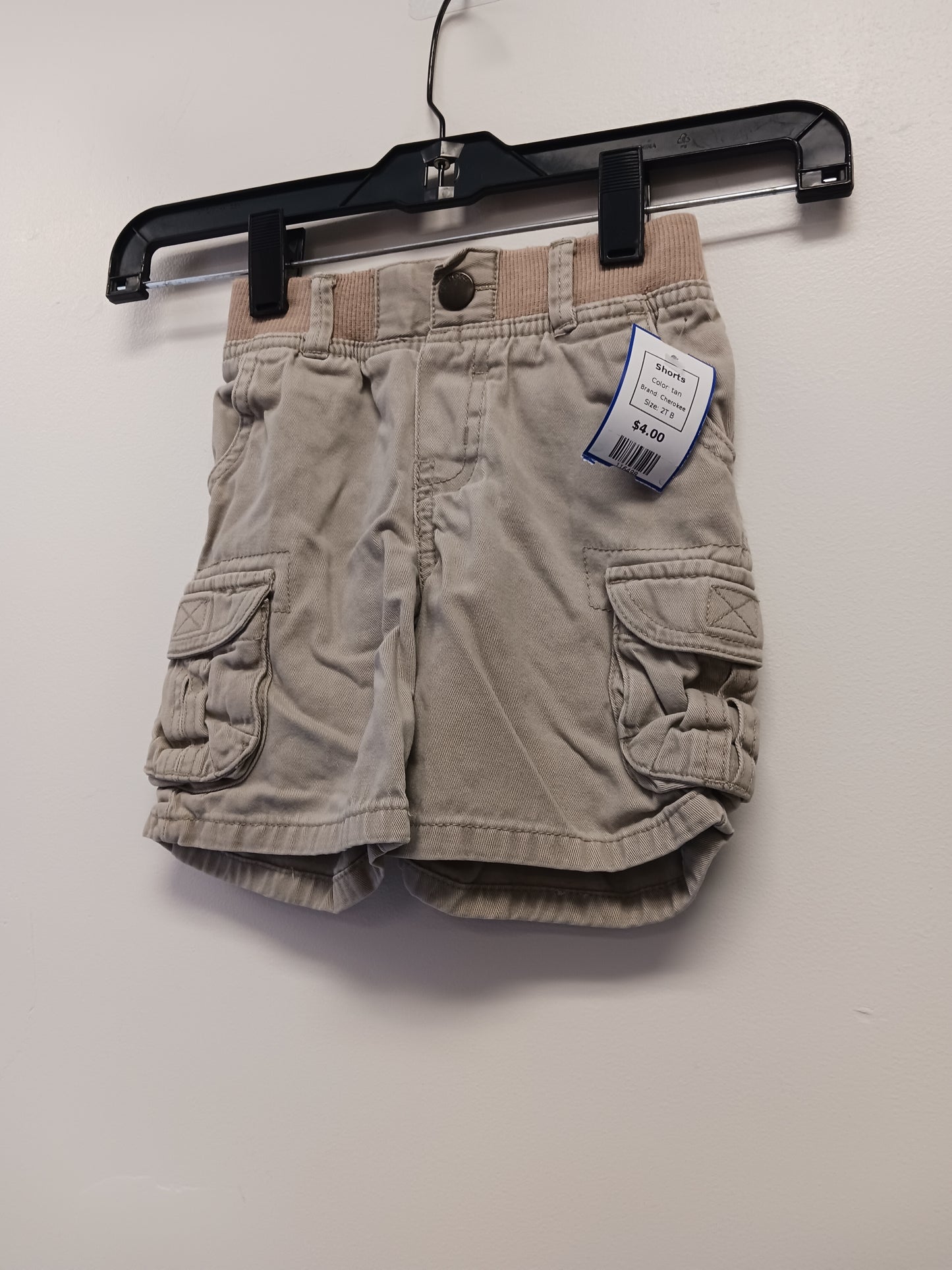 tan Cherokee Shorts, 2T B