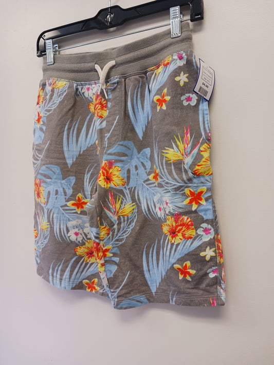 blue/grey Wonder Nation Flowered Short 14-16, 14 G