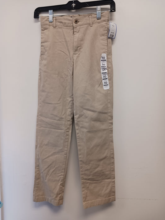 Tan Childrens Place Pants, 10 B