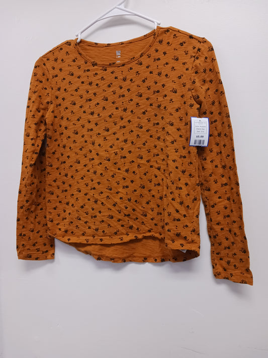 Mustard Gap Long Sleeve flower shirt, 10 G