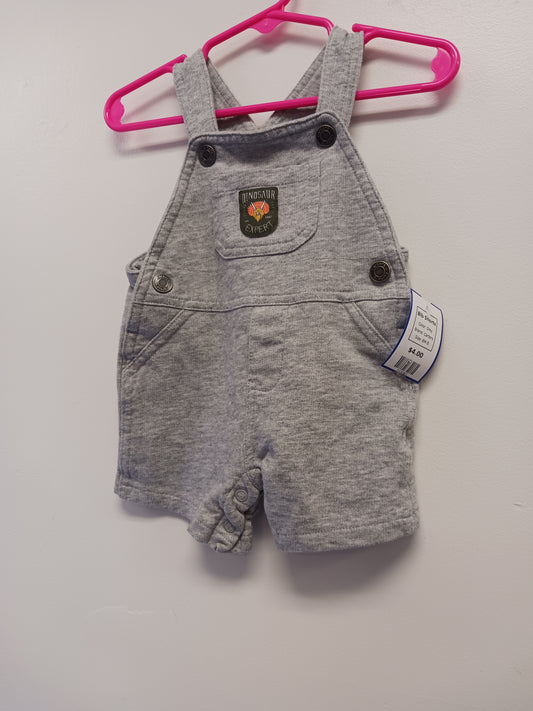 Grey Carters Bib Shorts, 6M B