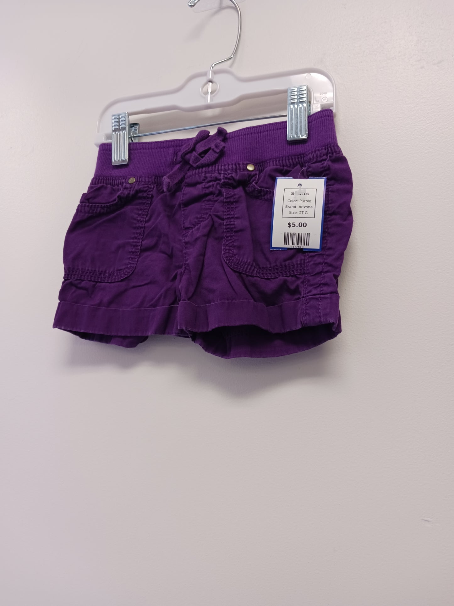 Purple Arizona Shorts, 2T G