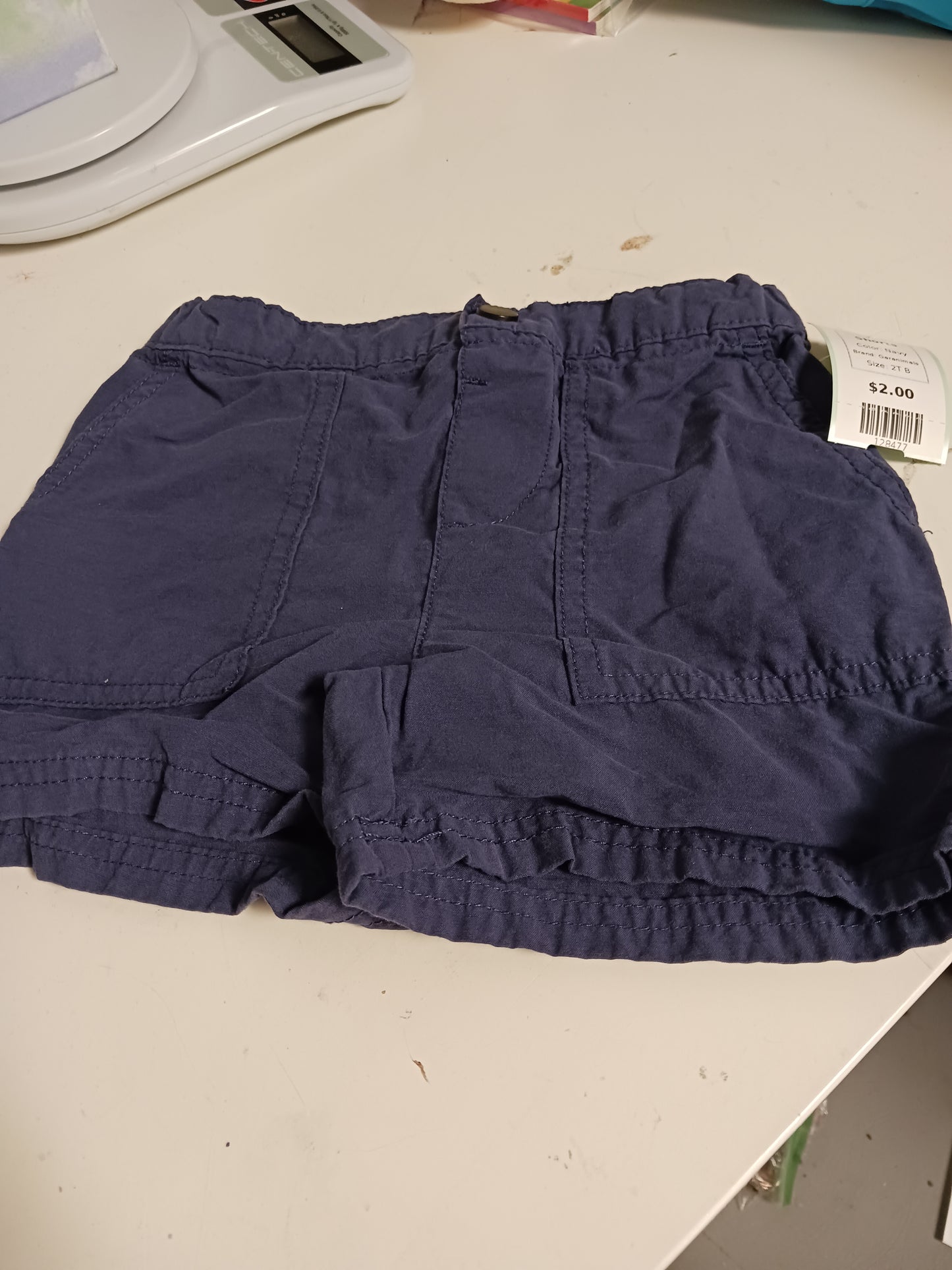 Navy Garanimals Shorts, 2T B