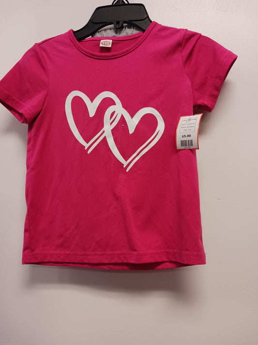 Grey/Pink Boutique 2 Piece Heart Outfit, 5 G