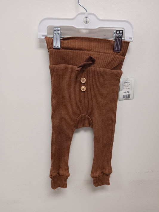 Brown  Joggers, 0-3M B