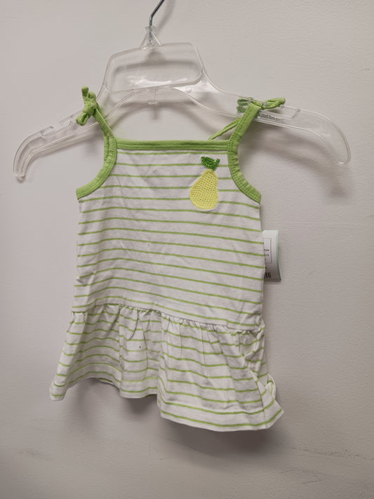 Green/White Carters Dress, 3M G