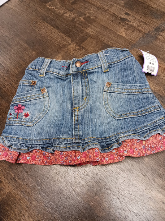 Blue Jean Levi's Skort, 18M G