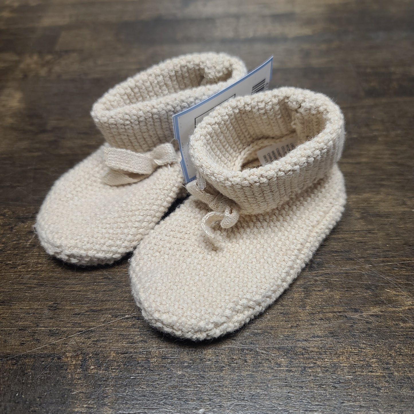 Tan  Booties, NB G