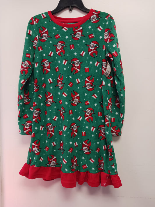 Green/Red Santa Jammies For Your Families Nightgown, 12 G