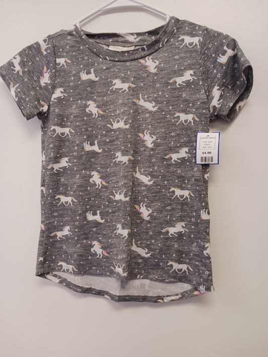 grey  Unicorn Tshirt, 10 G