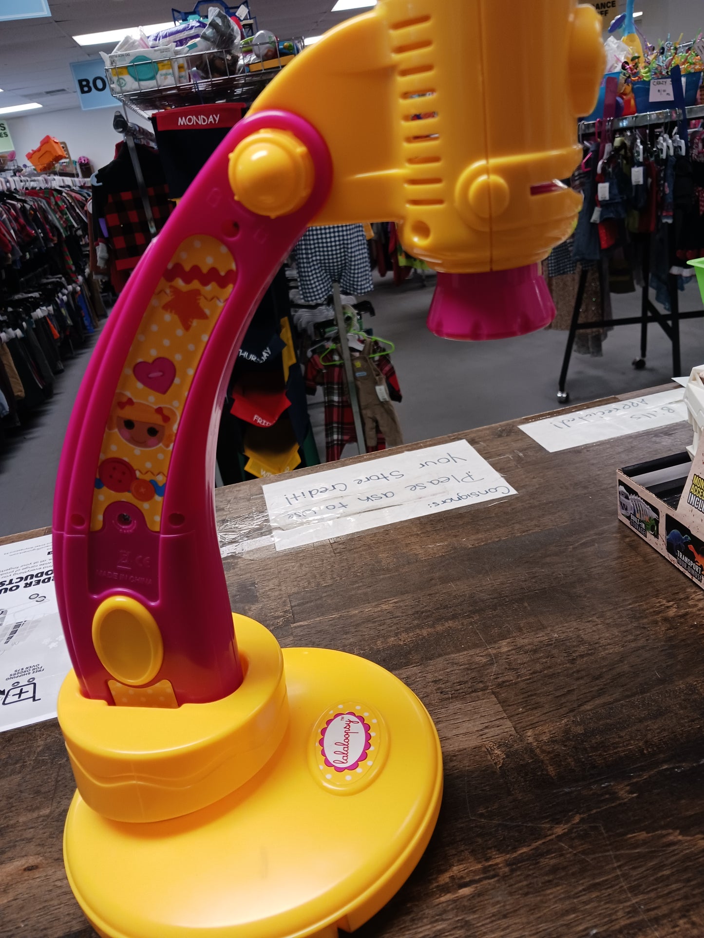 Pink/Yellow Lalaloopsy Drawing Projector