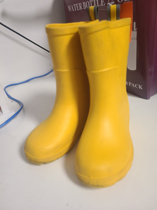 Yellow Totes Rubber Boots, 7C B