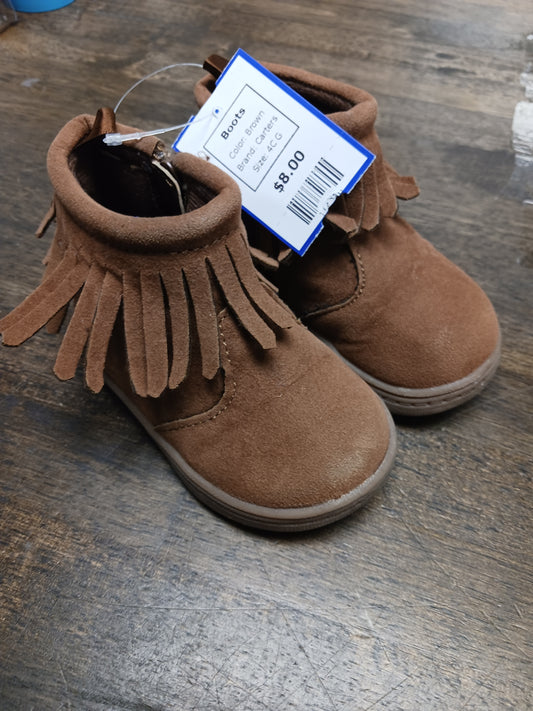 Brown Carters Boots, 4C G