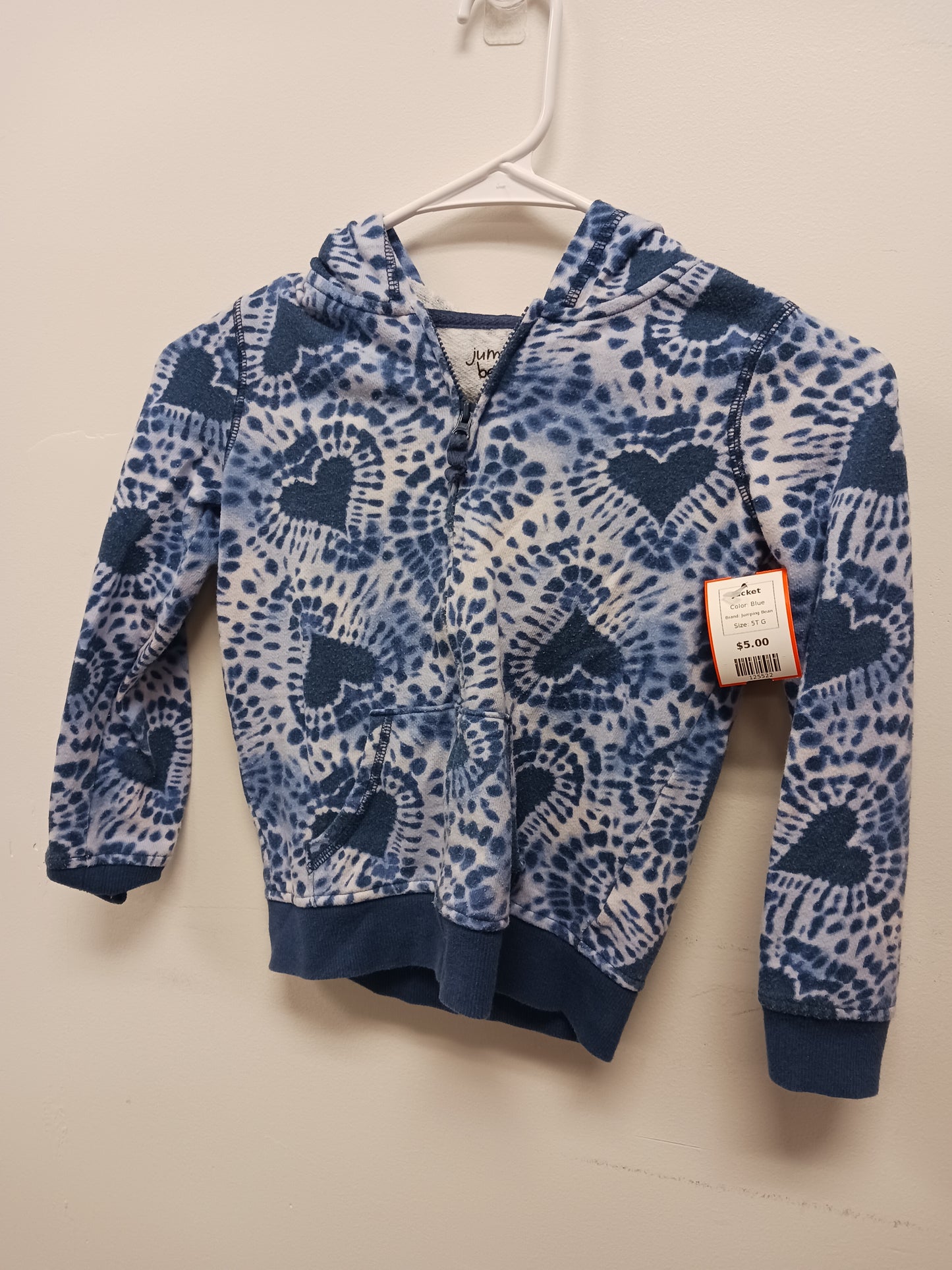 Blue Jumping Bean Jacket, 5T G