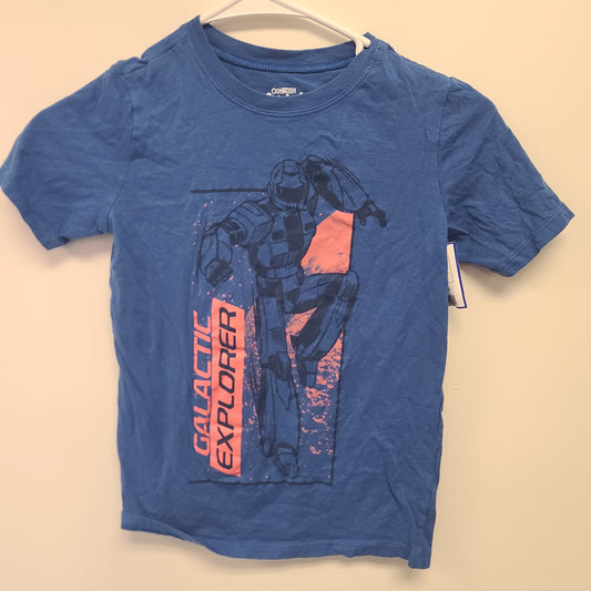 Blue Robot OshKosh Shirt, 7 B