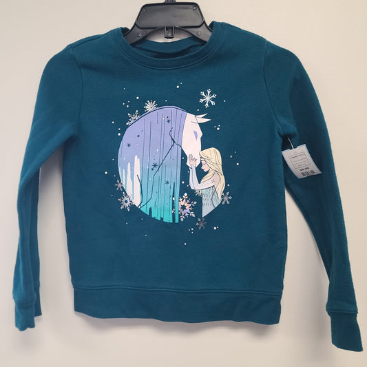 Blue Elsa Jumping Bean Longsleeve Shirt, 8 G