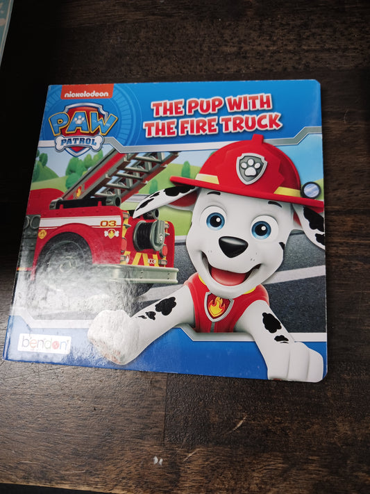 The Pup With The Fire Truck