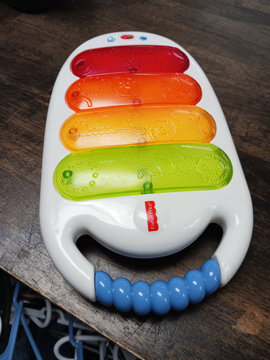 White/Colorful Fisher Price Piano