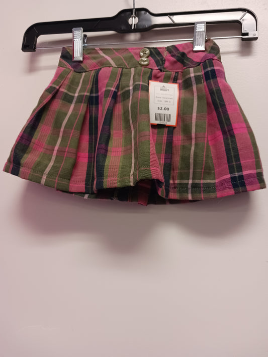 Green/Pink Plaid Garanimals Skort, 18M G