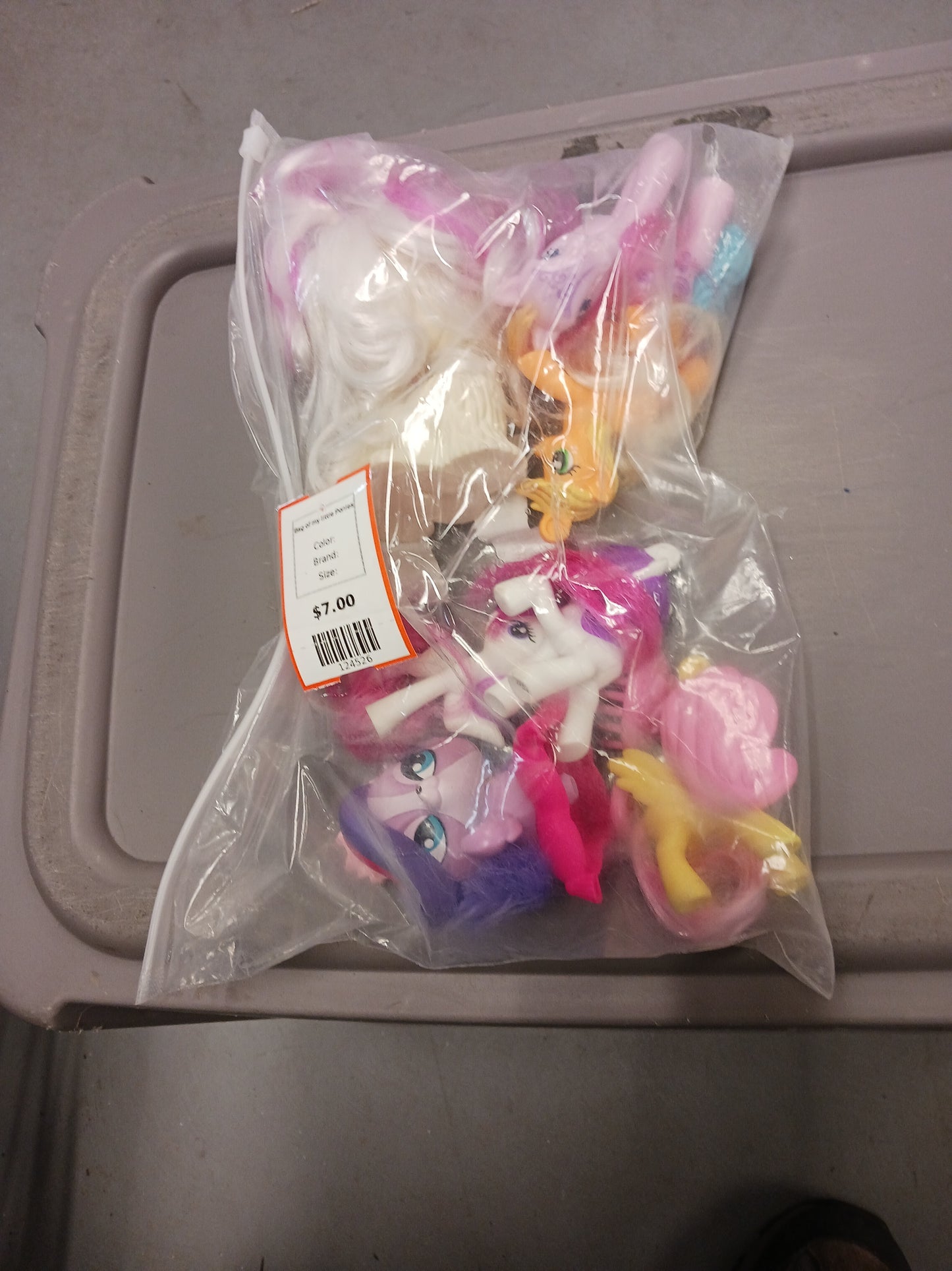 Bag of my little Ponies