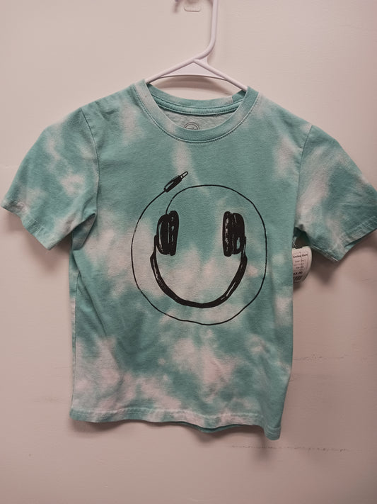 Green Wonder Nation Smiley Shirt, 8 B