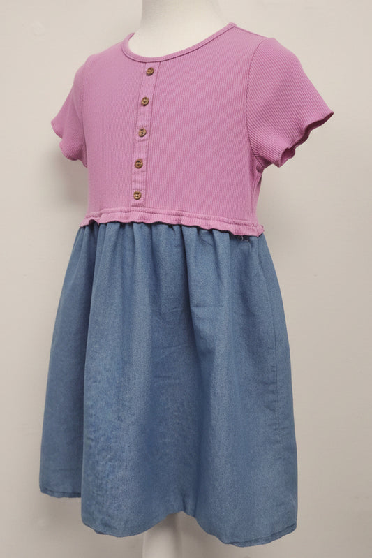 Purple/Denim Picapino Dress, 10 G