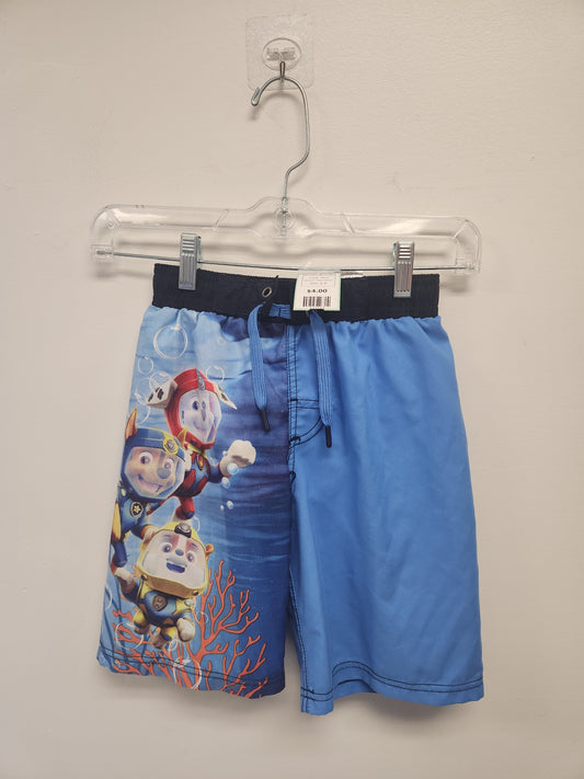 Blue Paw Patrol Swim Trunks, 6 B