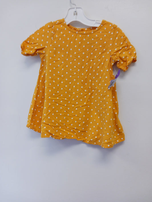 Yellow/White Polka Dot Old Navy Dress, 12M G