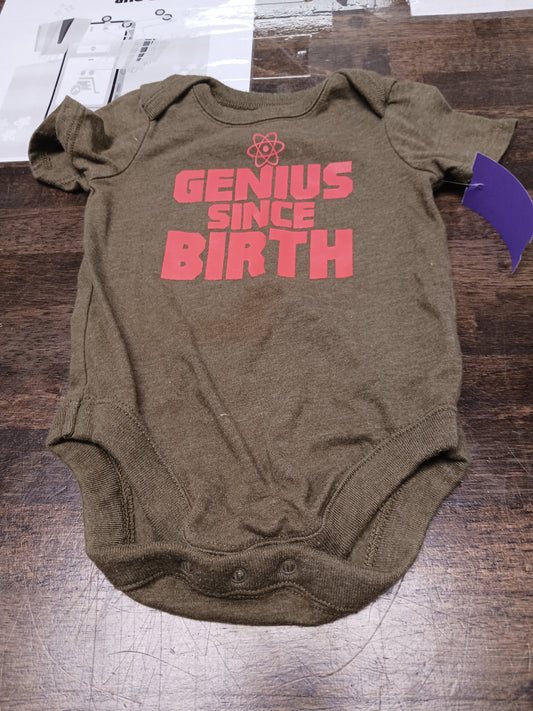 Green Genius Childrens Place Onesie, 3M B
