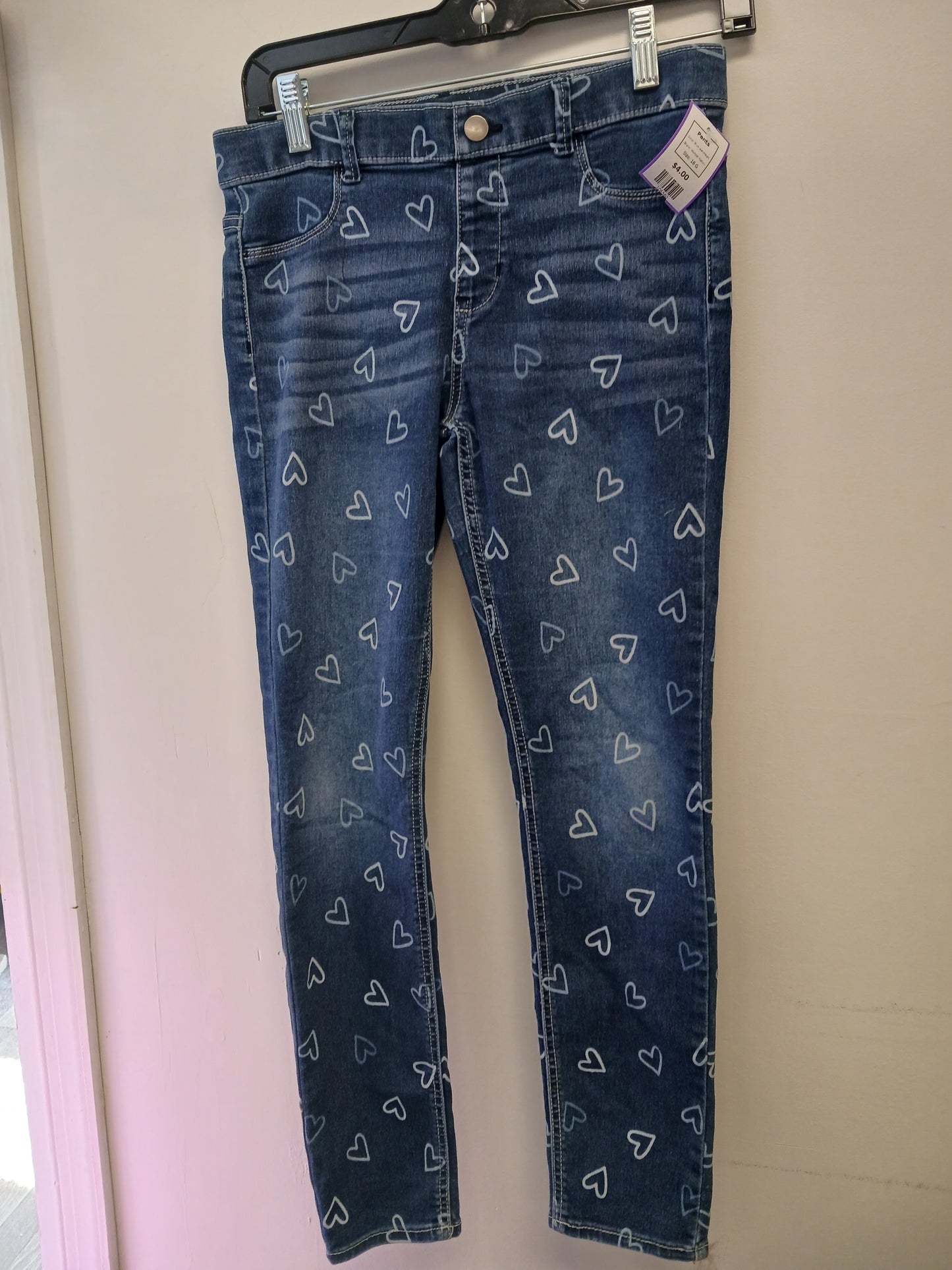 Blue Jean/Heart Wonder Nation Pants, 18 G