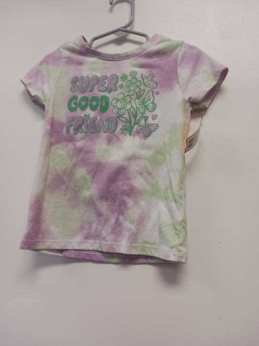 purple/green Garanimals Friend Shirt, 4T G