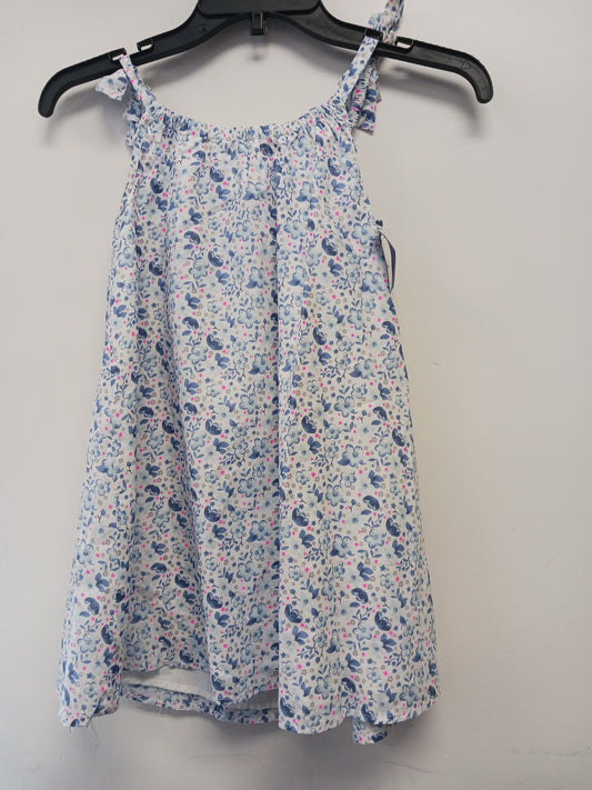 White/Blue Flower Btween Dress, 6 G