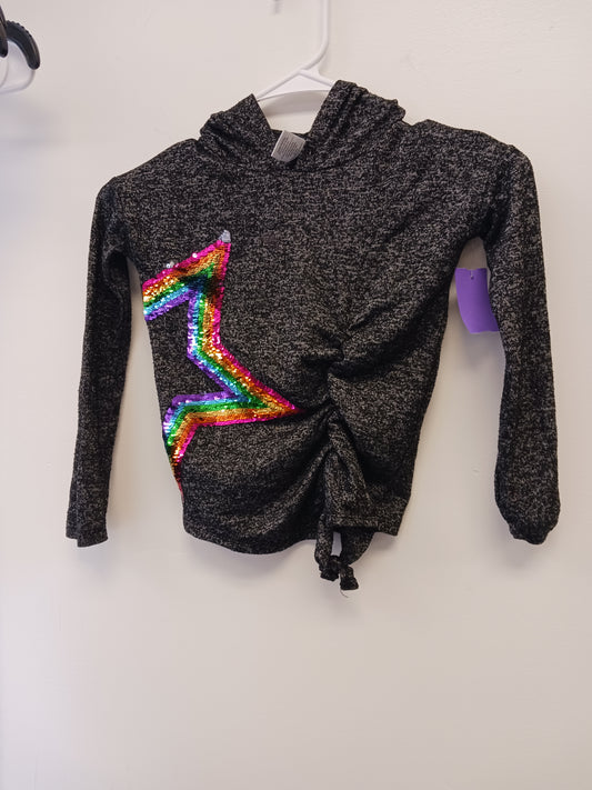 Grey Members Mark Hooded Longsleeve, 4T G