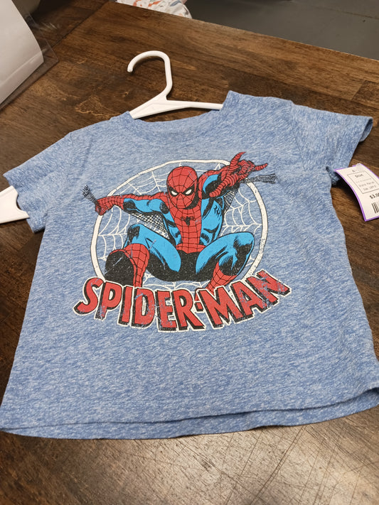 Blue Spiderman Marvel Shirt, 18M B