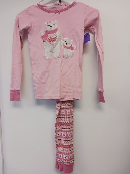 Pink Polar Bear Gymboree Pjs, 10 G