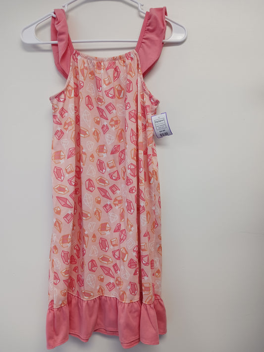 Pink Gemstone Gymboree Nightgown, 10 G