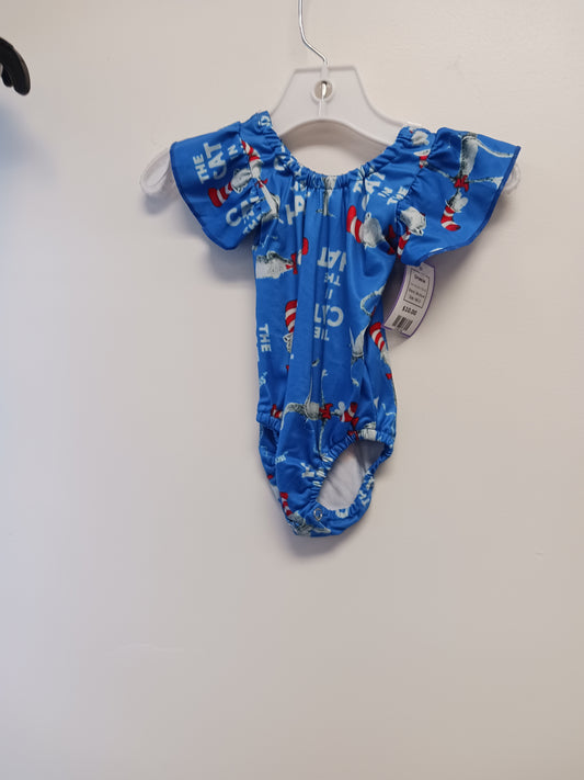 Blue Cat In The Hat Boutique Onesie, NB G