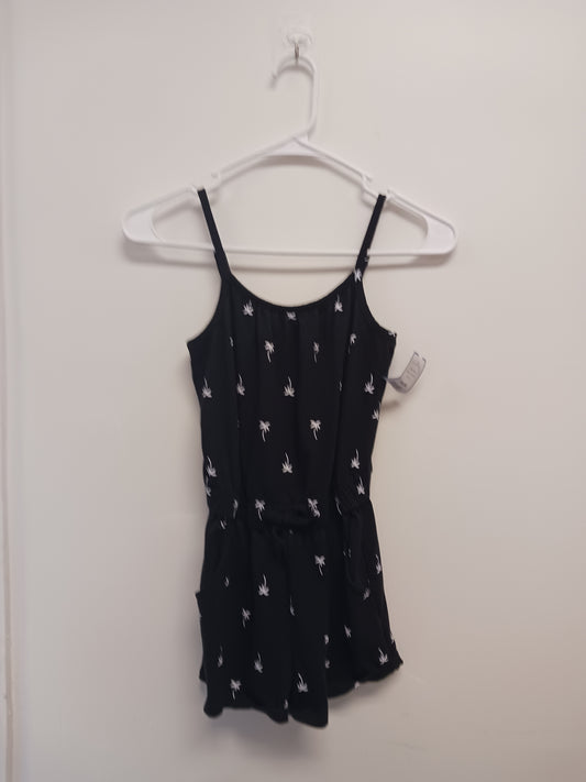 black Cat & Jack Palm Tree Jump Suit Shorts, 8 G