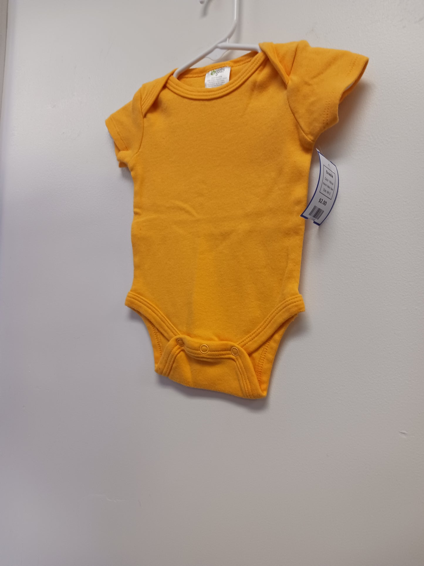 Yellow Baby Gear Onesie, 6M B