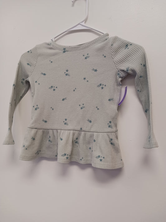 Green Star Cat & Jack Longsleeve Shirt, 4T G