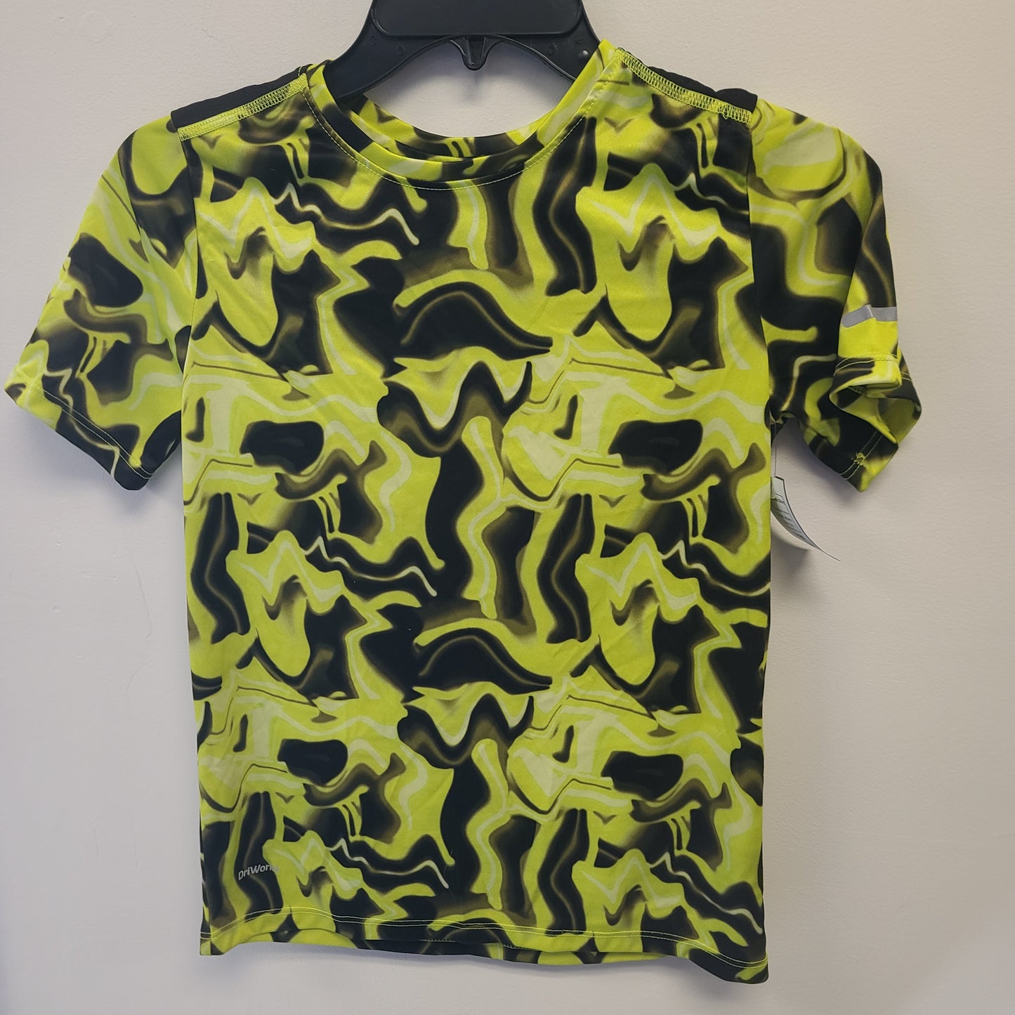 Black/ Yellow Athletic Athletic Shirt, 10 B