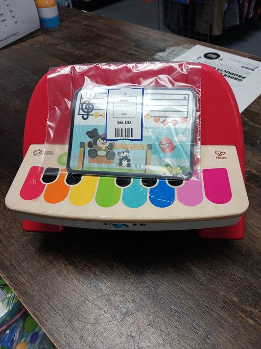 Red/Tan Baby Einstein Hape Piano